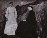 Mother  and daughter Edvard Munch